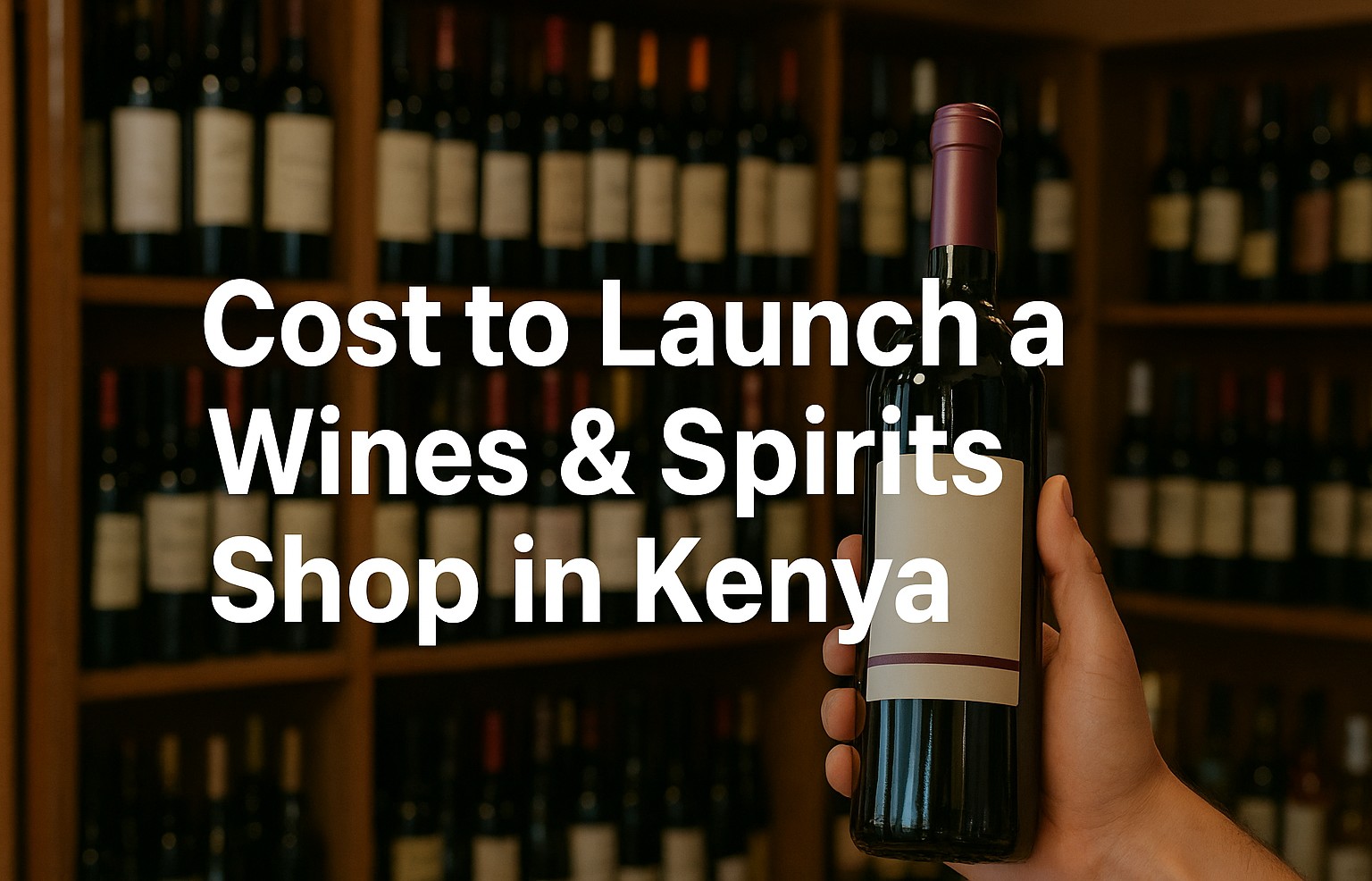 Cost to Launch a Wines & Spirits Shop in Kenya: What You Really Need to Budget 💰