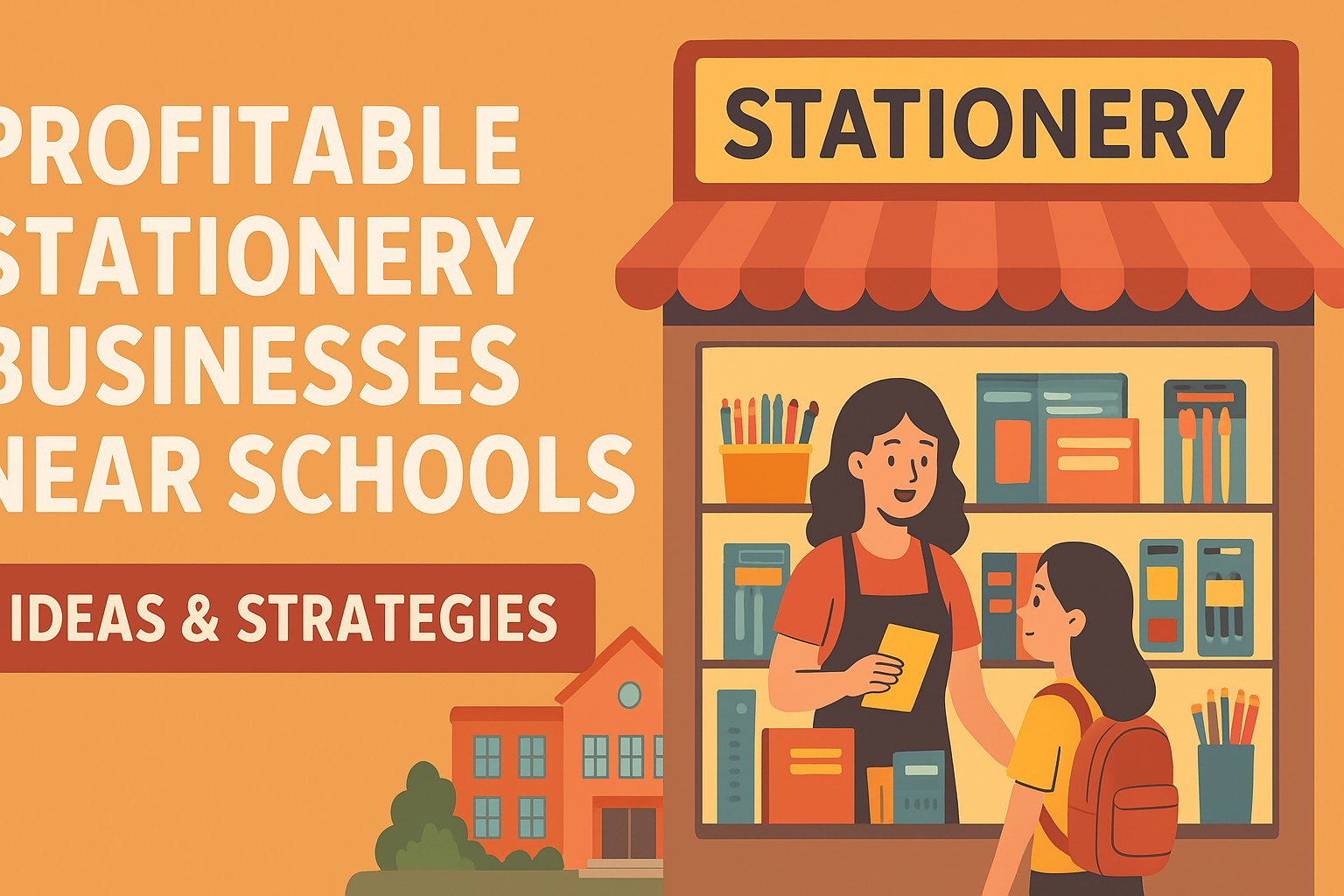 Profitable Stationery Businesses Near Schools: Ideas & Strategies