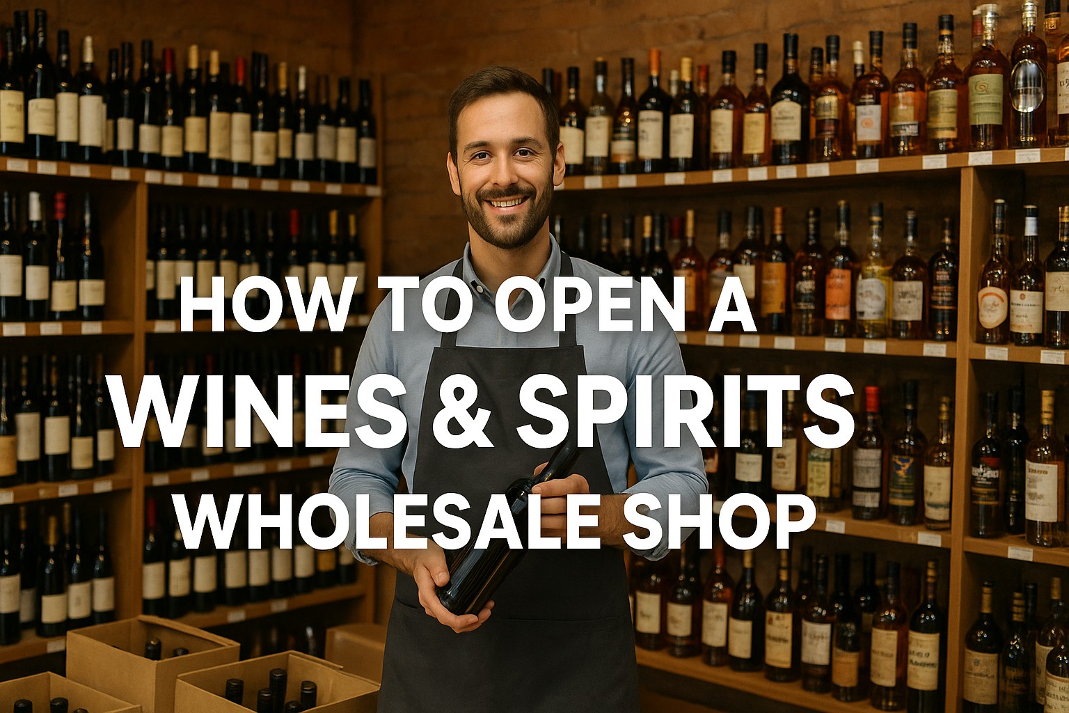 How to Open a Successful Wines & Spirits Wholesale Shop in 2025