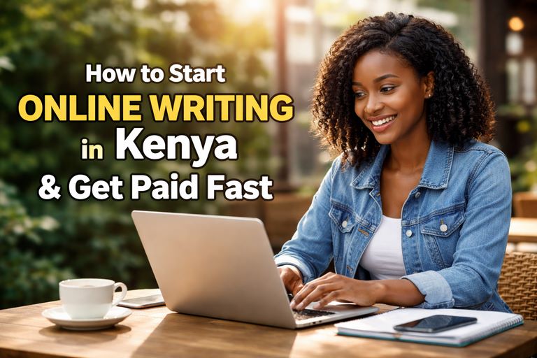 Start Online Writing in Kenya & Get Paid Fast