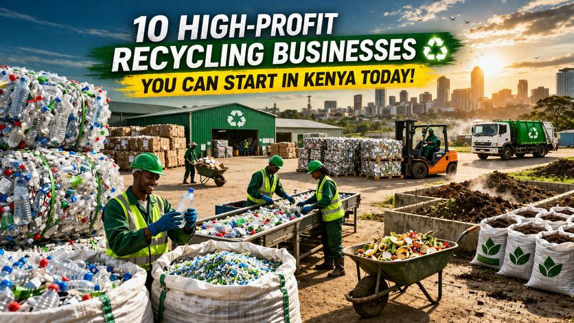 High-Profit Recycling Businesses in Kenya 2026