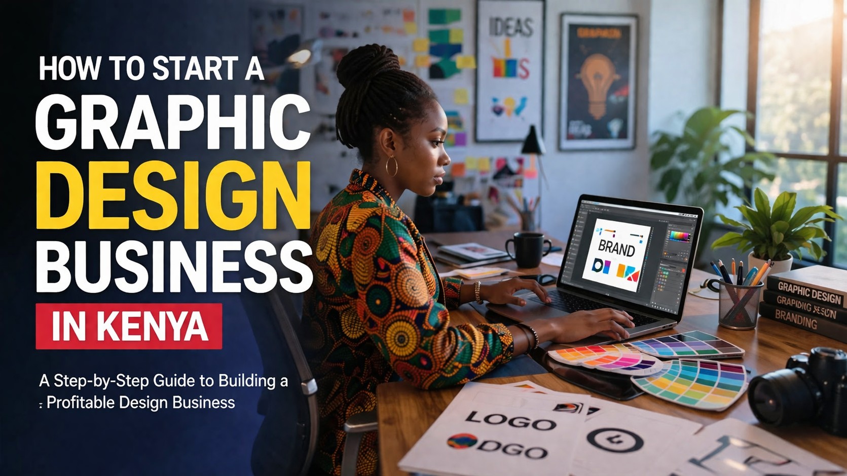 How to Start a Graphic Design Business in Kenya