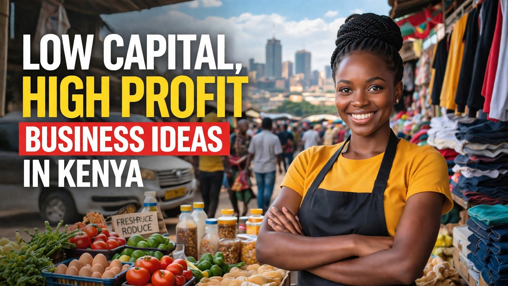 Low Capital, High Profit Business Ideas in Kenya