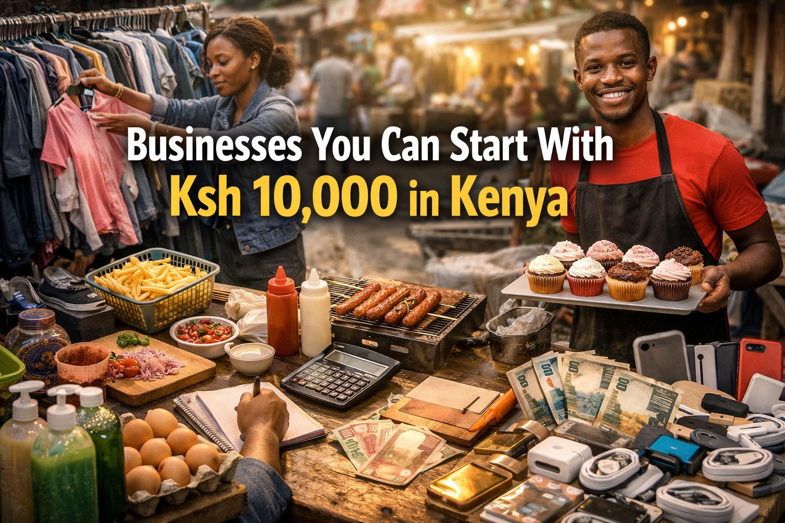Businesses You Can Start With Ksh 10,000 in Kenya