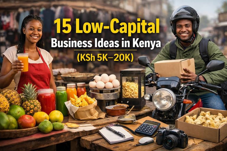 15 Low-Capital Business Ideas in Kenya (KSh 5K–20K)