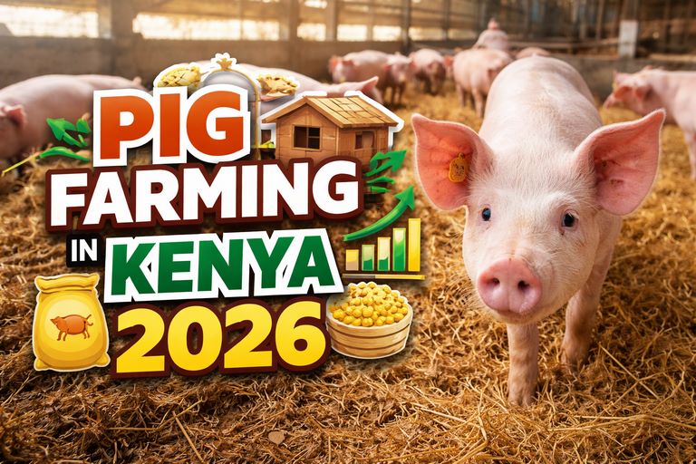 Pig Farming in Kenya 2026: Costs, Profit & Guide