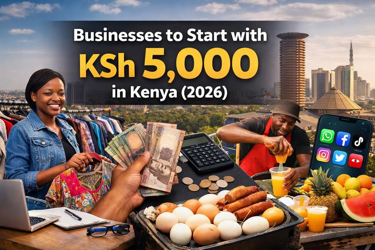 Businesses to Start with KSh 5,000 in Kenya (2026)