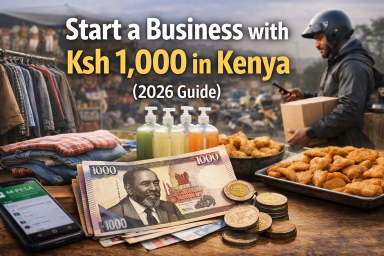 Start a Business with Ksh 1,000 in Kenya (2026 Guide)
