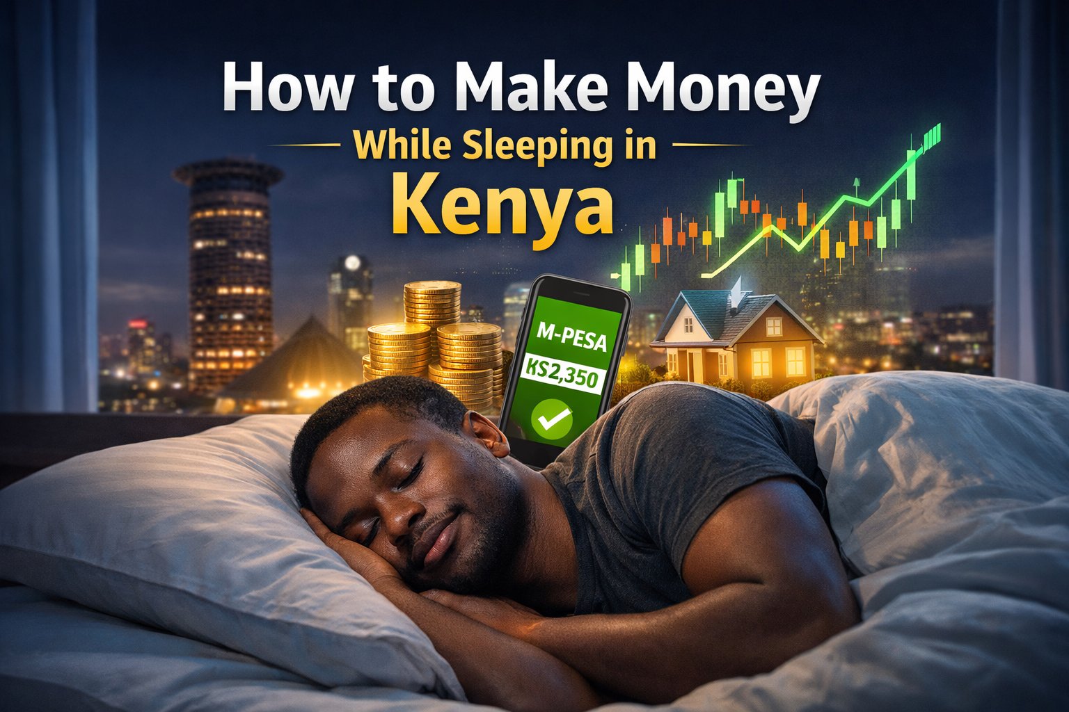 How to Make Money While Sleeping in Kenya (2026)
