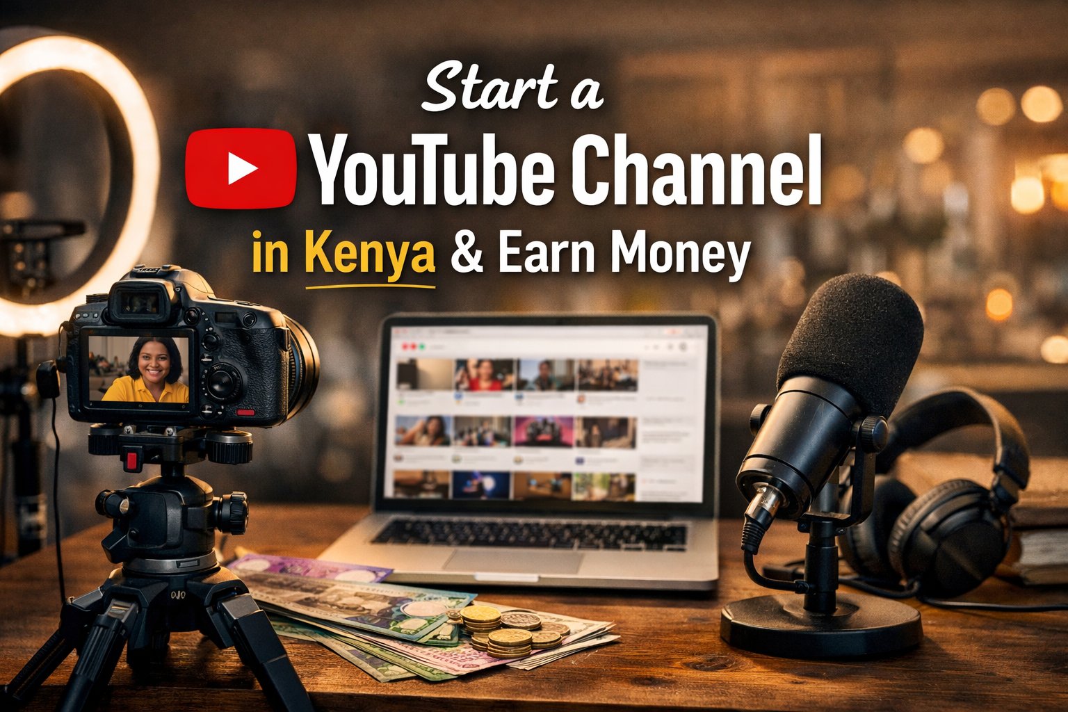 Start a YouTube Channel in Kenya & Earn Money