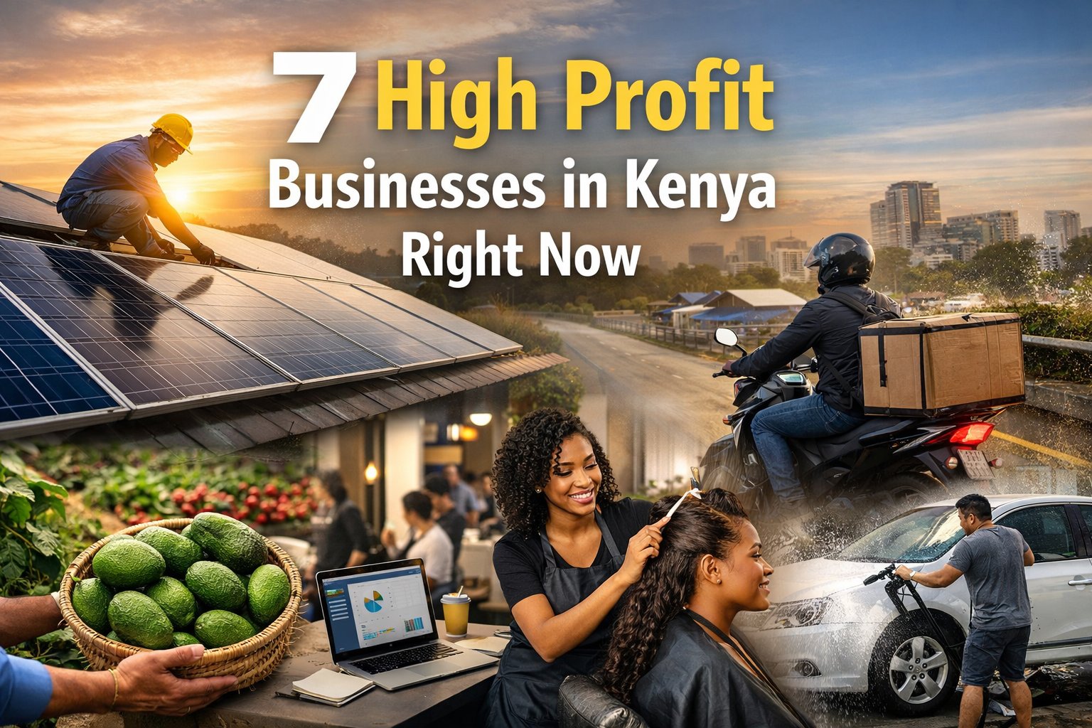 7 High Profit Businesses in Kenya Right Now (2026)