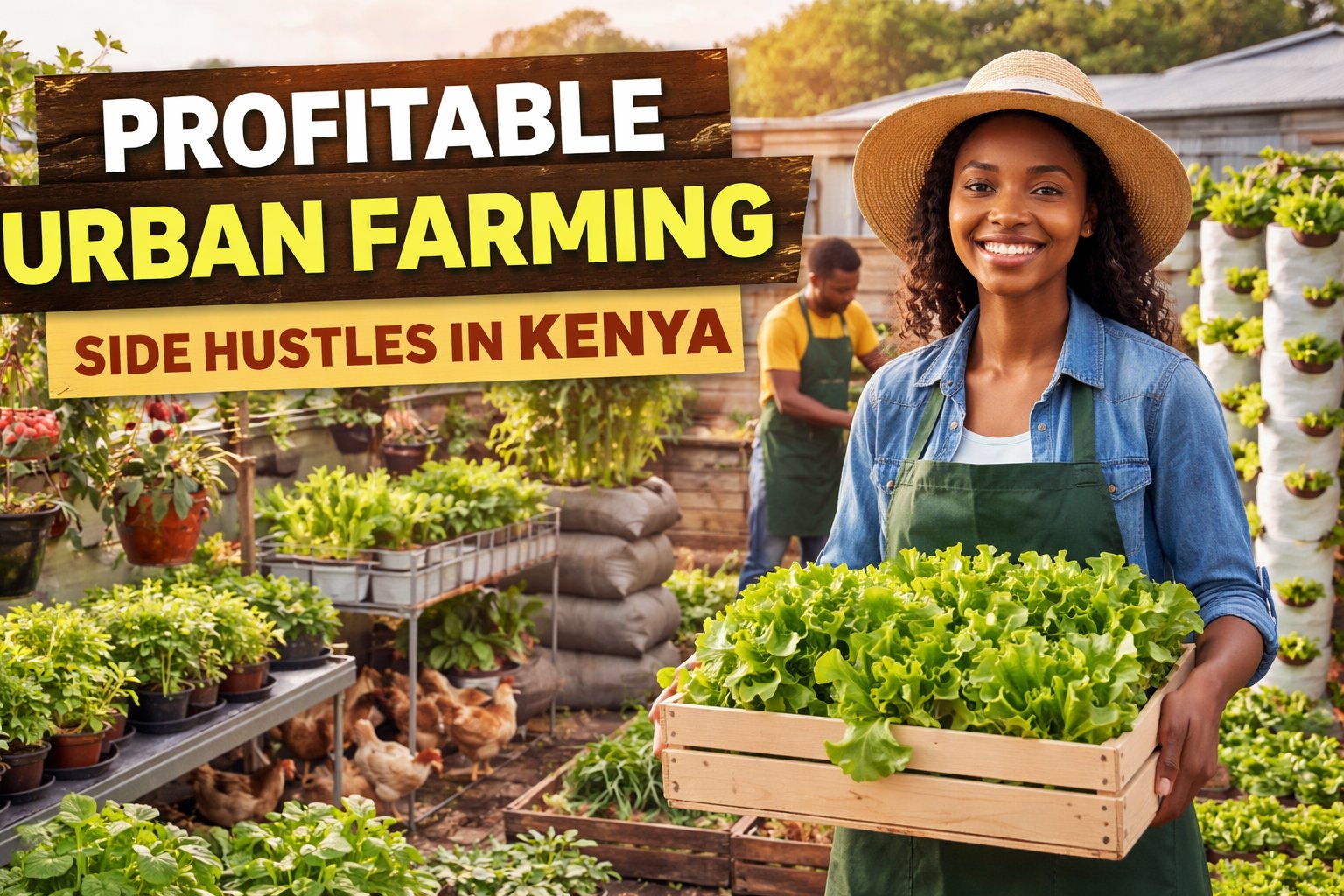 Urban Farming Side Hustles in Kenya (2026 Guide)