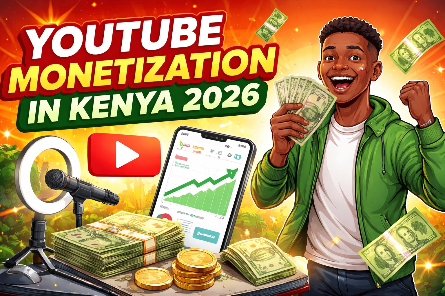 YouTube Monetization in Kenya 2026: Complete Guide