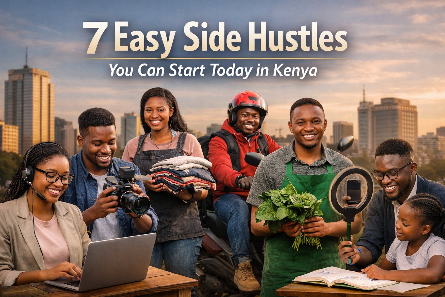 7 Easy Side Hustles You Can Start Today in Kenya