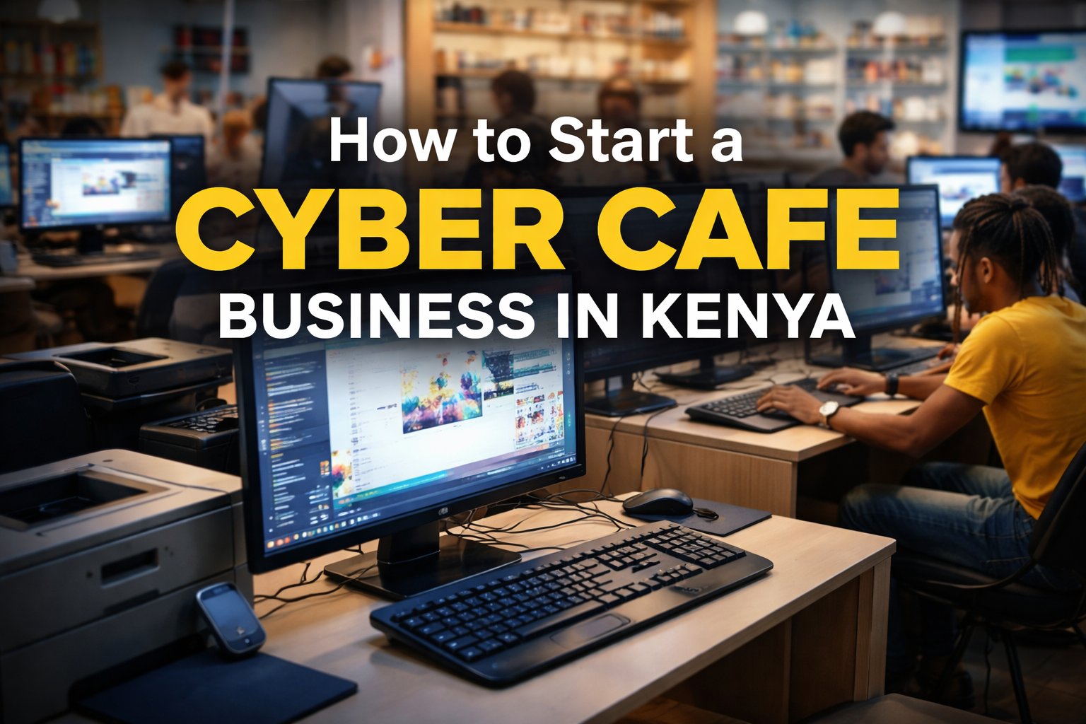 How to Start a Cyber Cafe Business in Kenya (2026)
