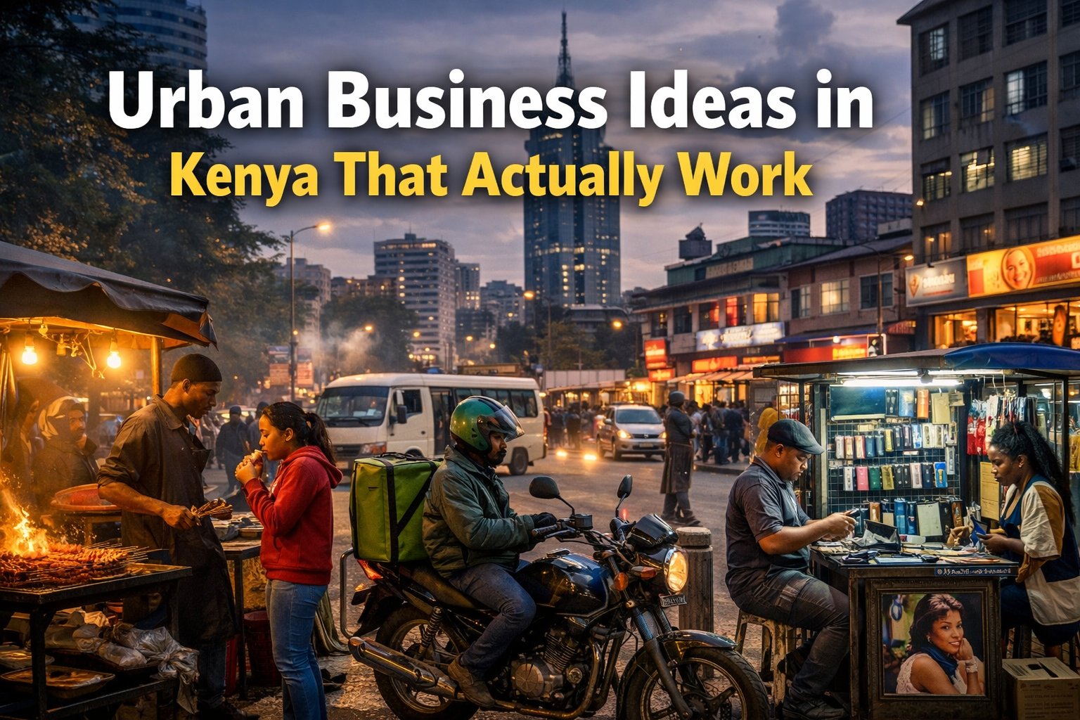 Urban Business Ideas in Kenya That Actually Work