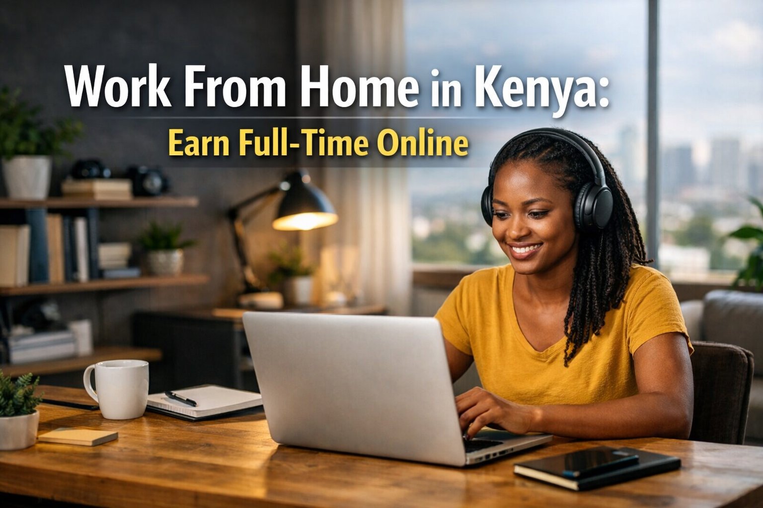 Work From Home in Kenya: Earn Full-Time Online