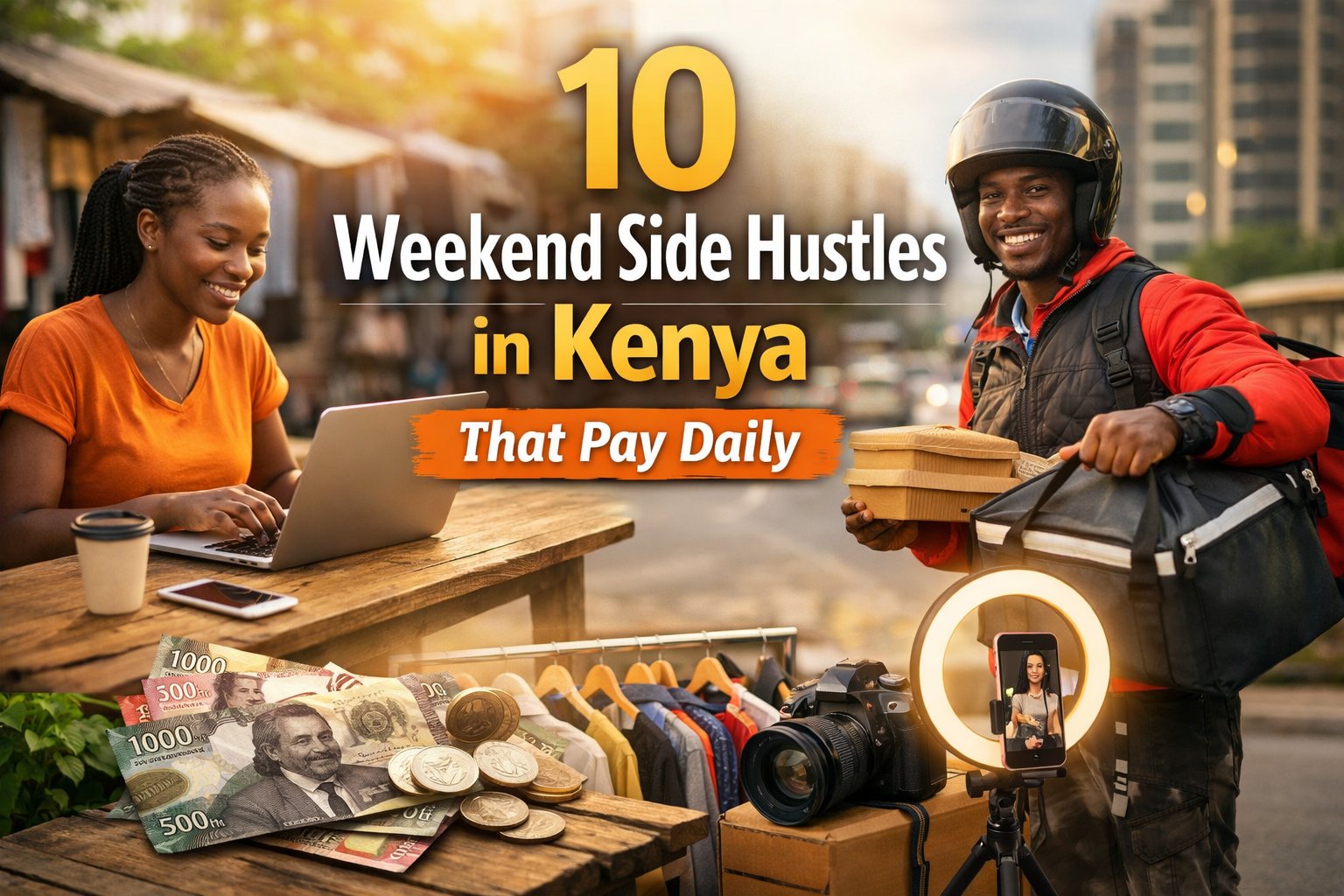 Weekend Side Hustles in Kenya That Pay Daily (2026)