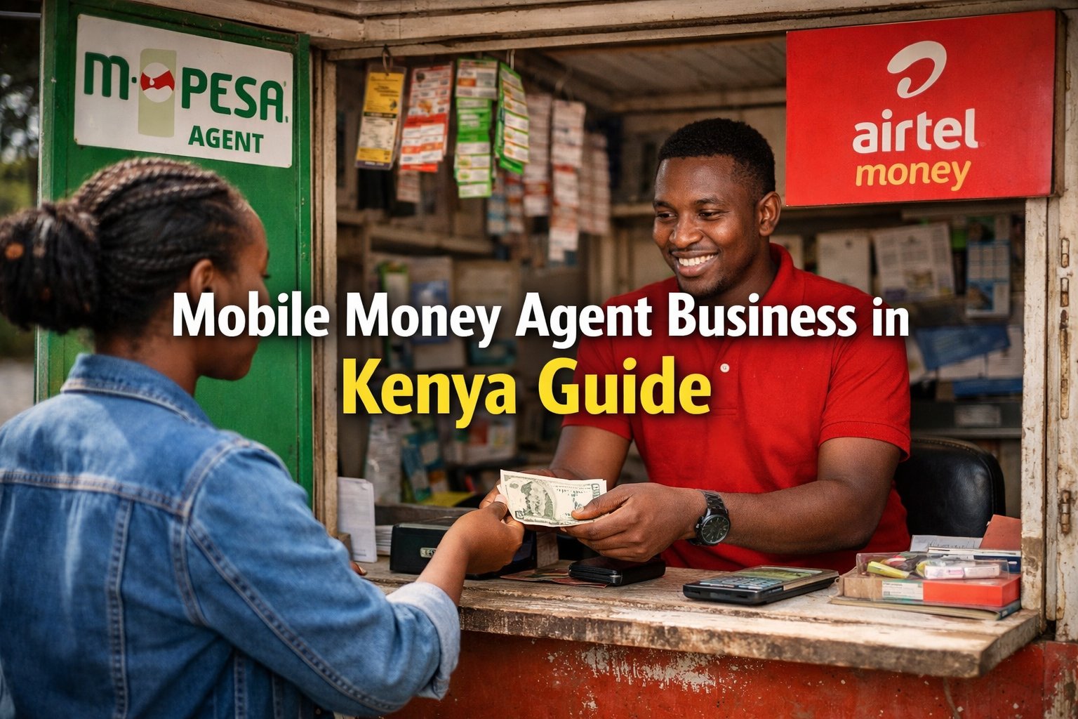 Mobile Money Agent Business in Kenya Guide