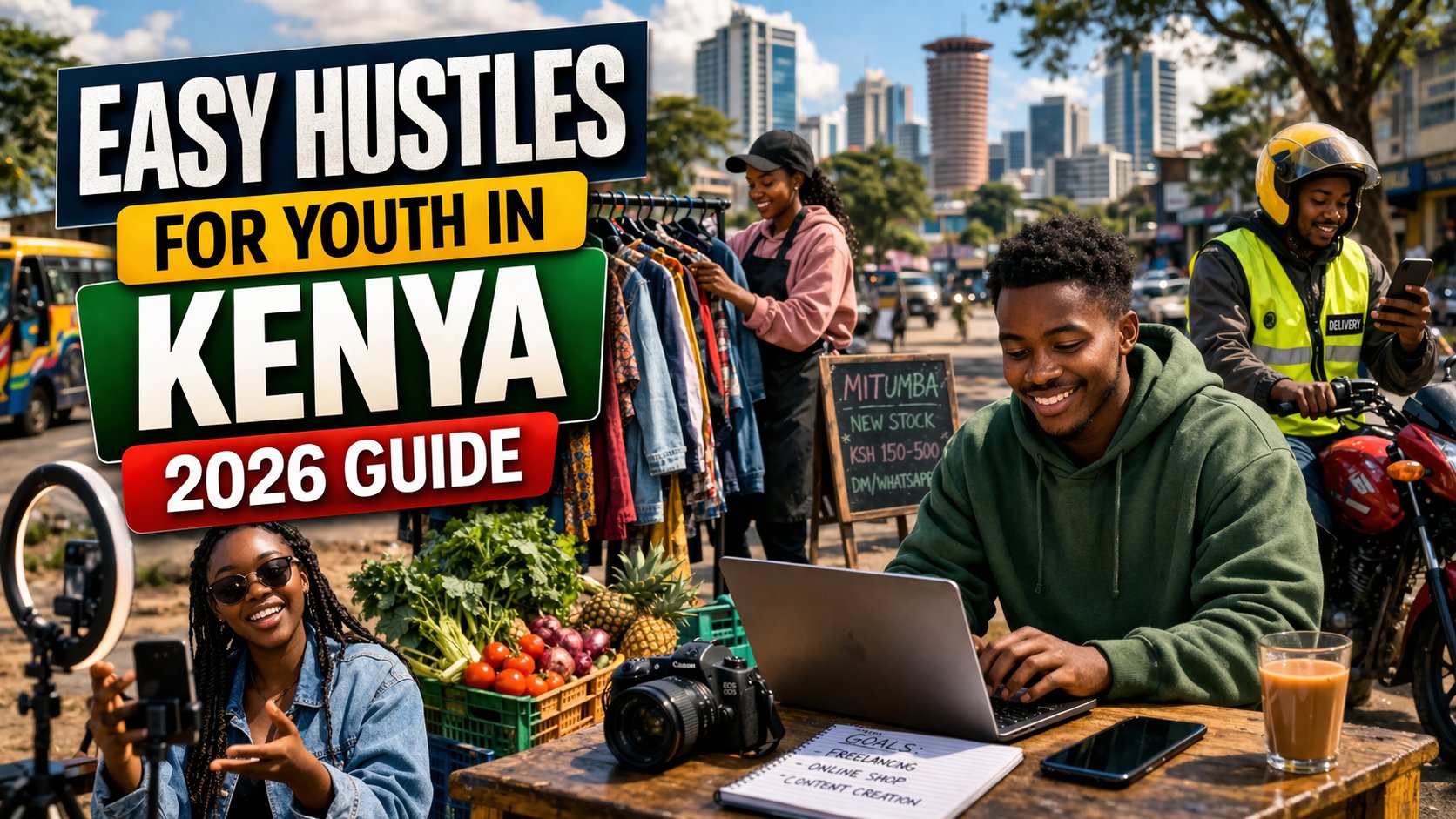 Easy Hustles for Youth in Kenya (2026 Guide)