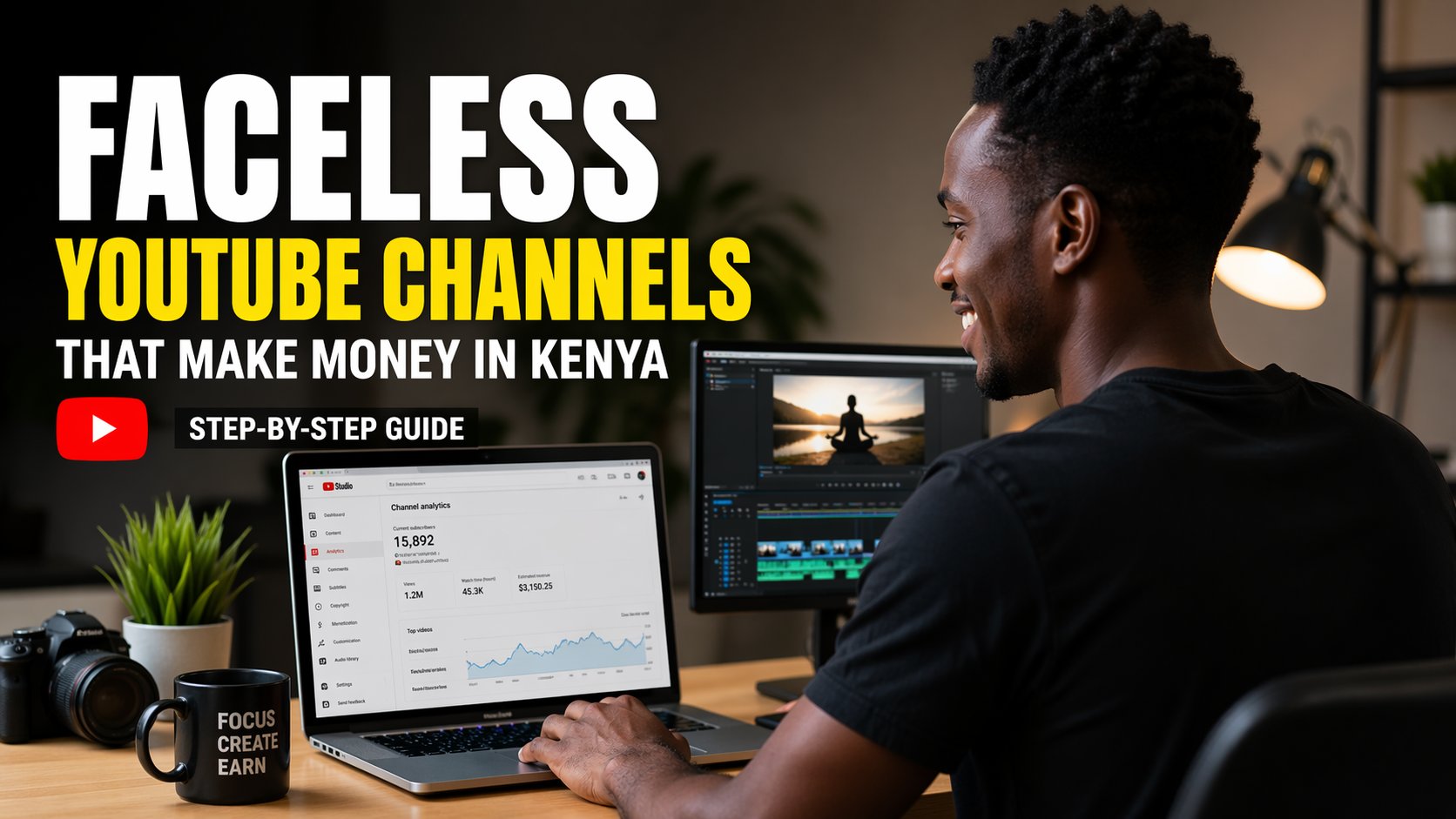 Faceless YouTube Channels That Make Money in Kenya