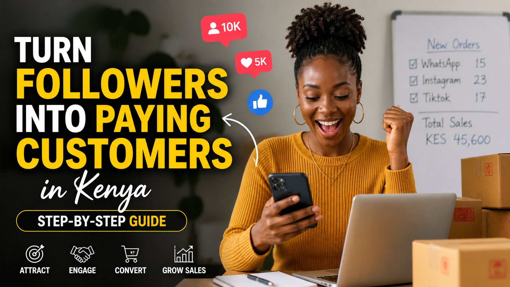 Turn Followers Into Paying Customers in Kenya