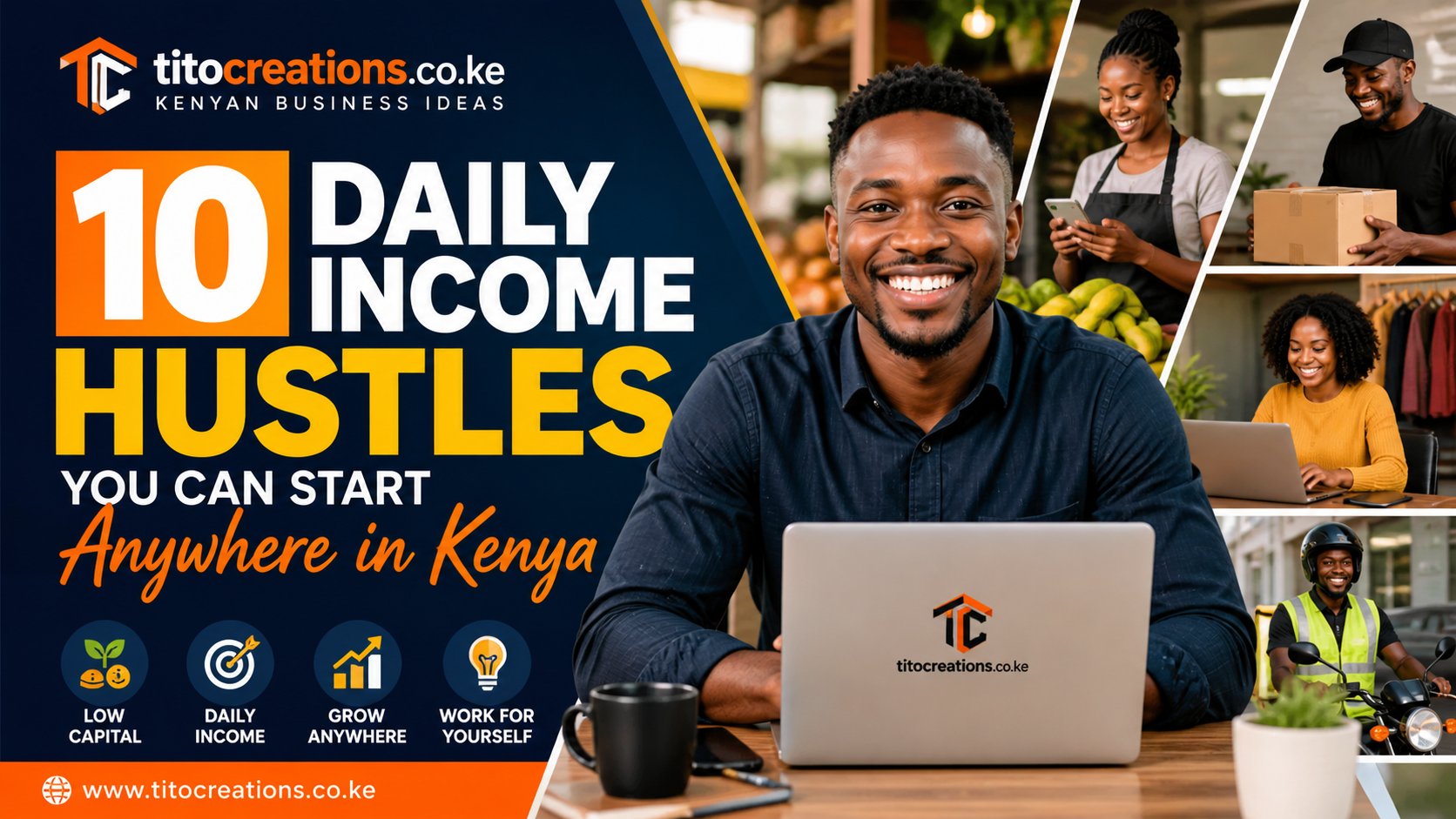 10 Daily Income Hustles You Can Start Anywhere in Kenya