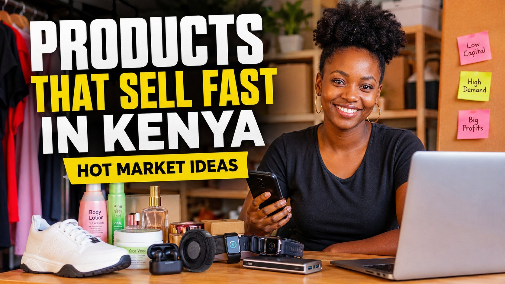 Fast-Selling Products in Kenya That Make Money Fast