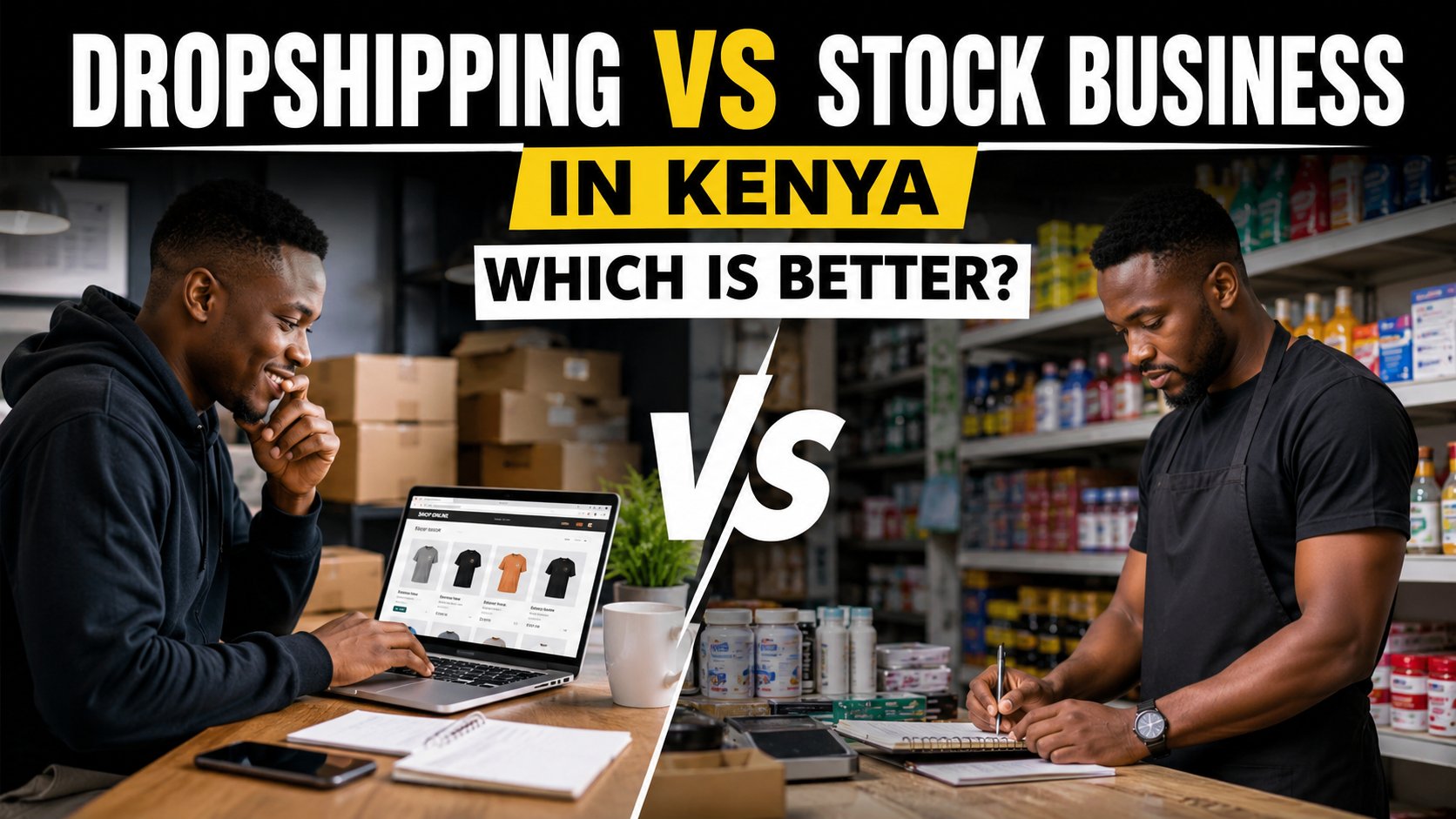 Dropshipping vs Stock Business in Kenya: Which Wins?