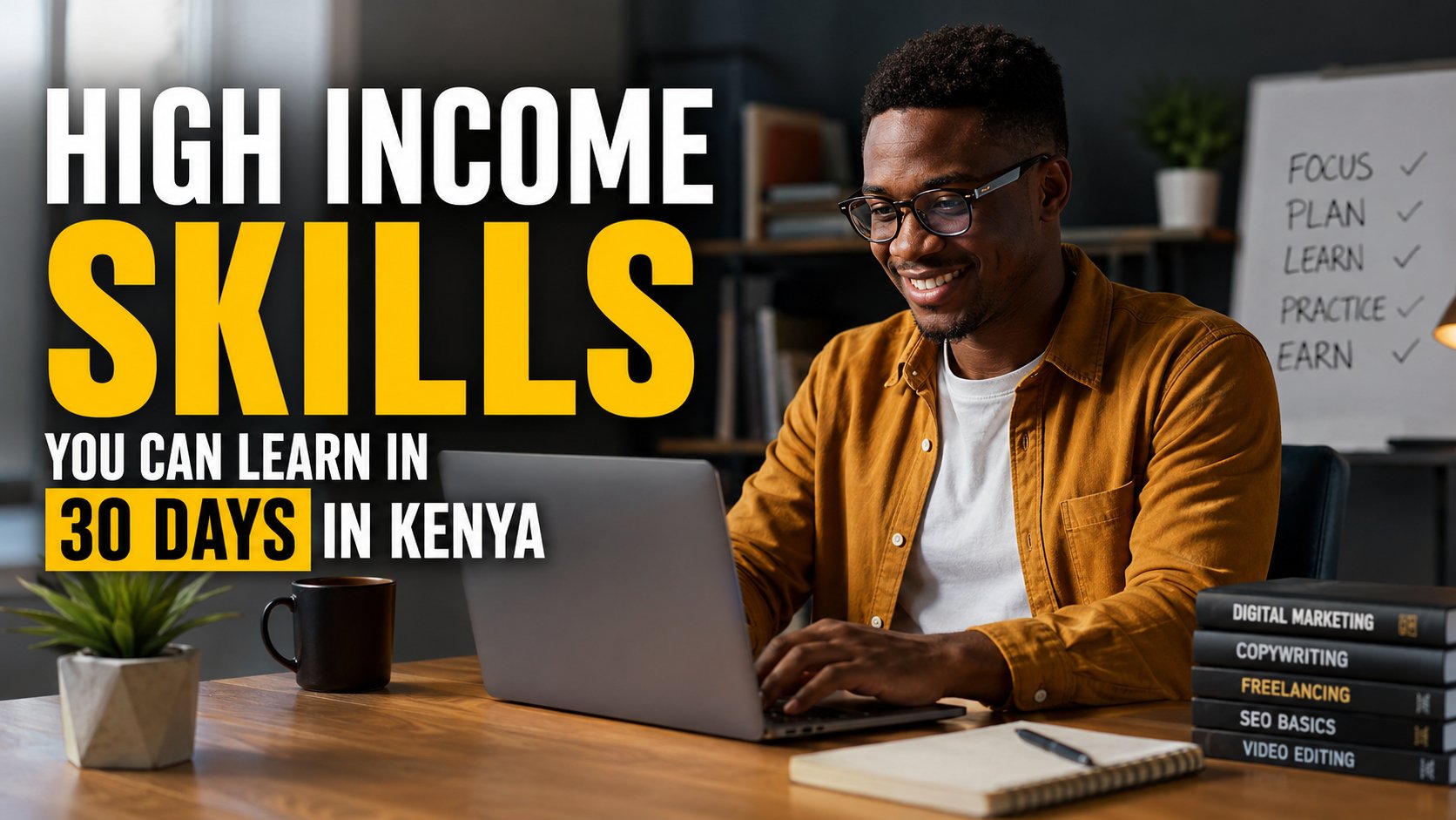 High Income Skills You Can Learn in 30 Days in Kenya