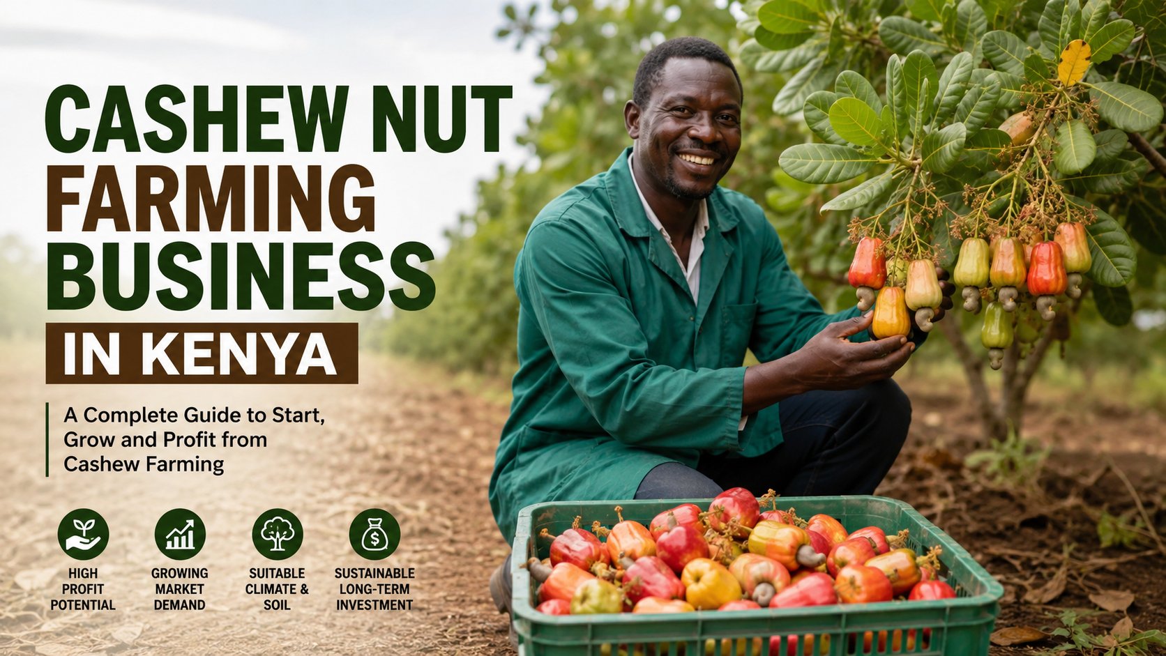 Cashew Nut Farming Business in Kenya: Costs, Profit & Guide