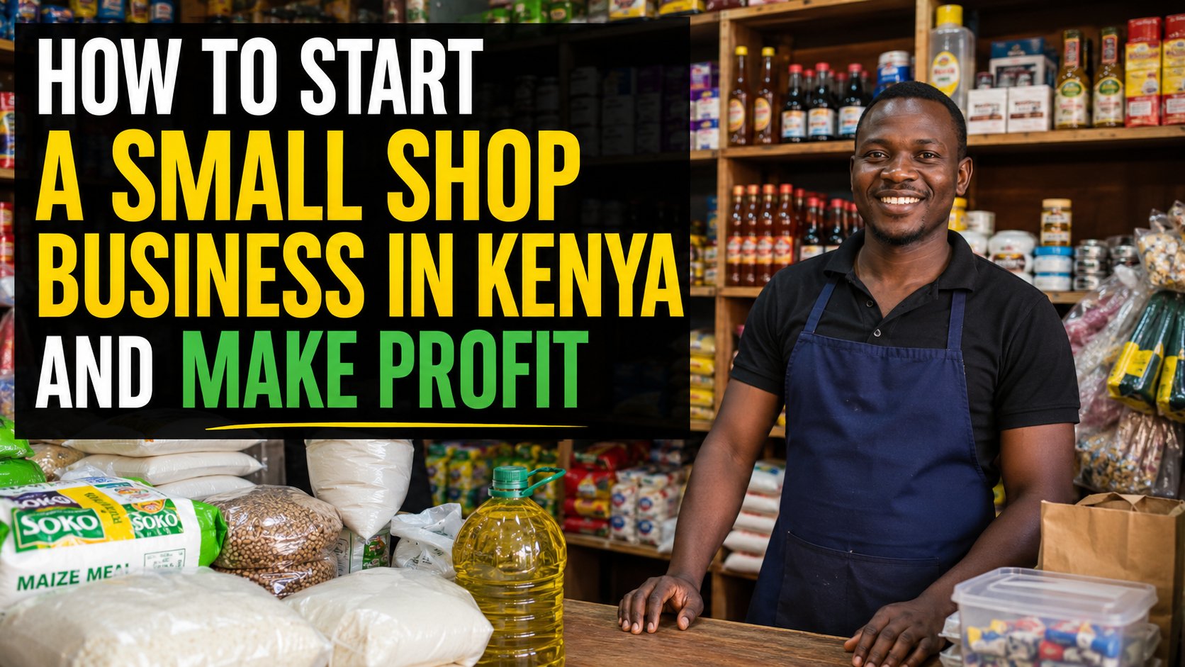 How to Start a Small Shop Business in Kenya Profitably